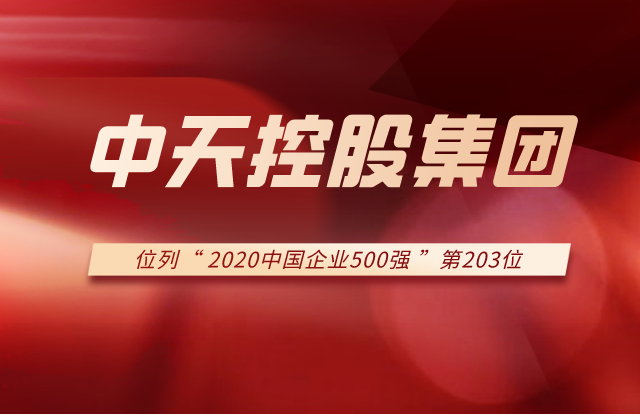 尊龙时凯控股集团列2020中国企业500强第203位！